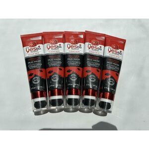 Yes To Tomatoes Clear Skin Detoxifying Charcoal Mud Mask Lot of 5